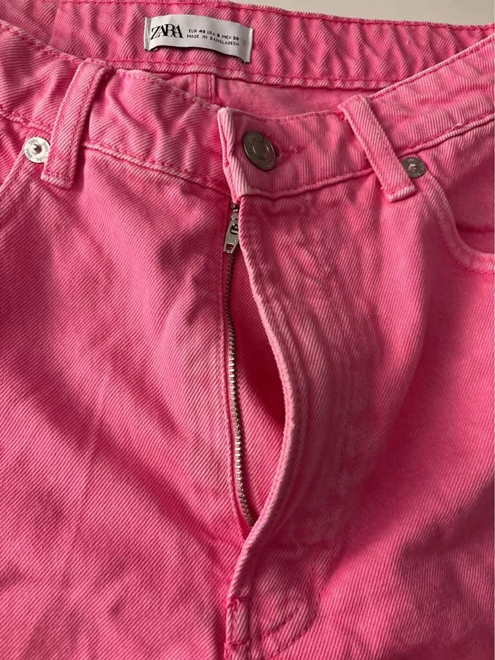 Pink Zara shorts image indicator(4)