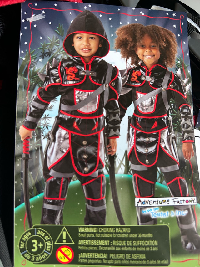 Kid's Party Ninja Warrior Costume - photo 5