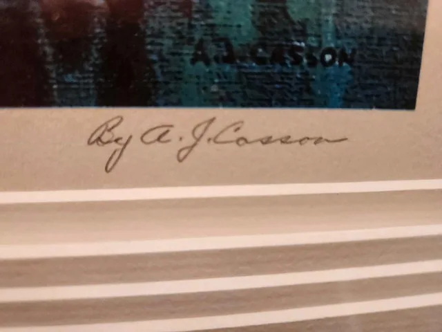 A.J. Casson The Blue Heron Print image indicator(3)