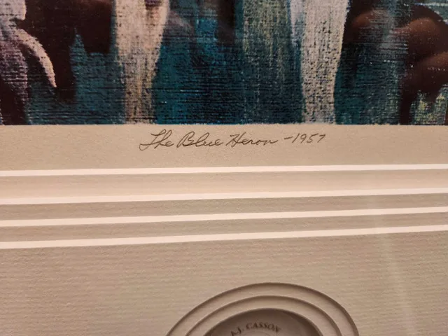 A.J. Casson The Blue Heron Print image indicator(4)