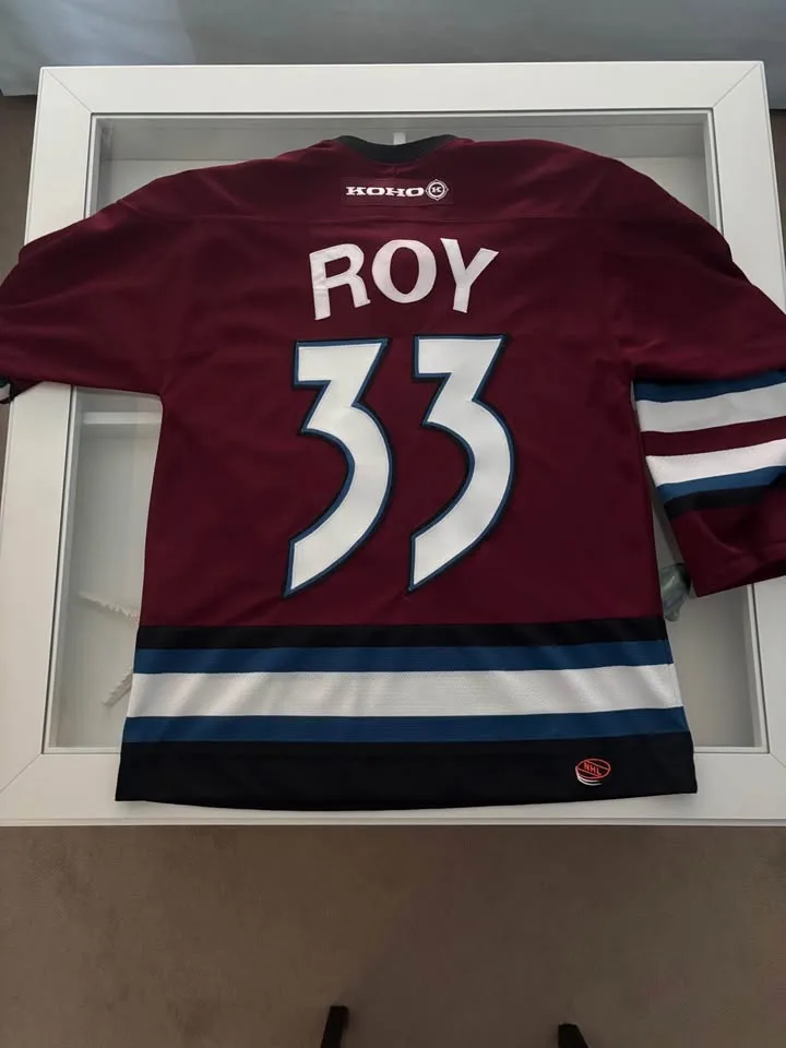 Patrick Roy official licensed Colorado jersey image indicator(2)