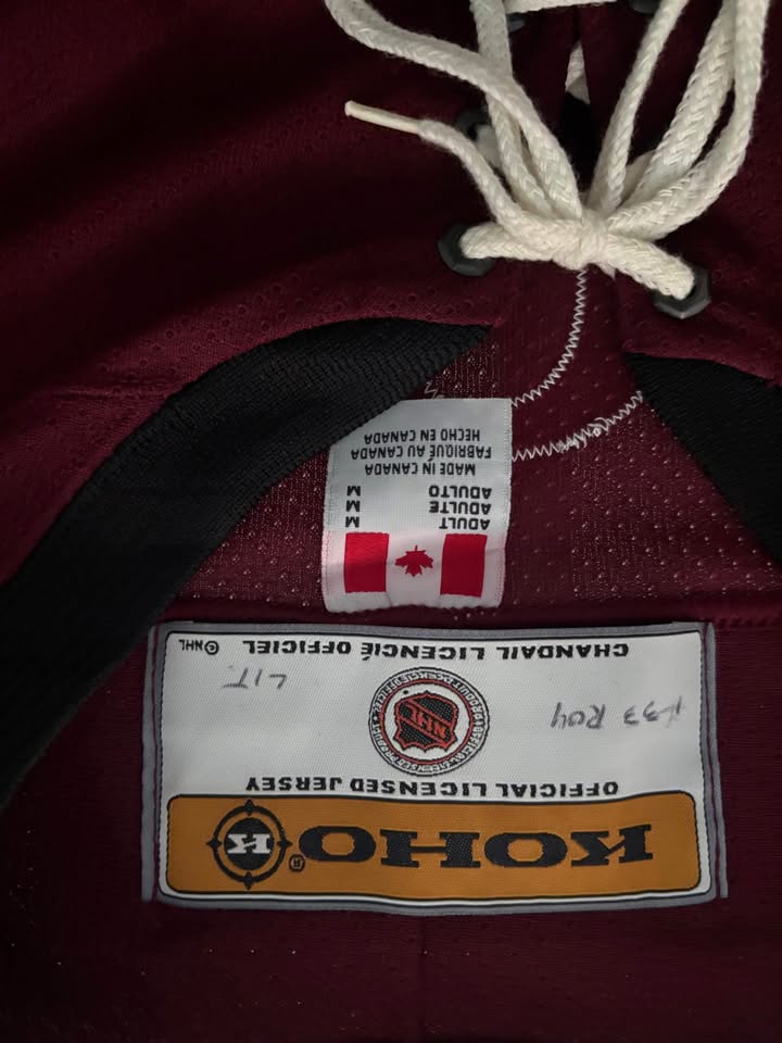 Patrick Roy official licensed Colorado jersey - photo 3