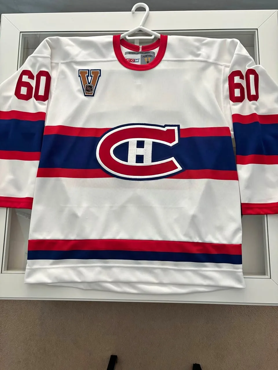 NHL Official Licensed Vintage Jose Theodore Jersey