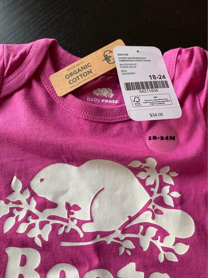 Baby Roots Onesie 18-24 months image indicator(2)