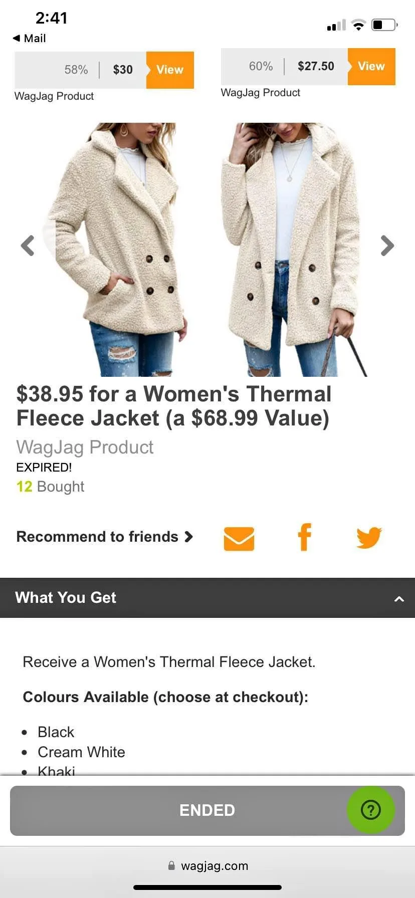 Thermal Fleece Jacket