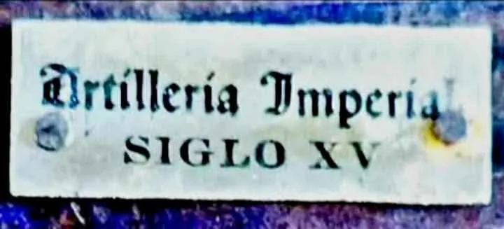 Antique Handmade Artilleria Imperial SIGLO XV image indicator(7)