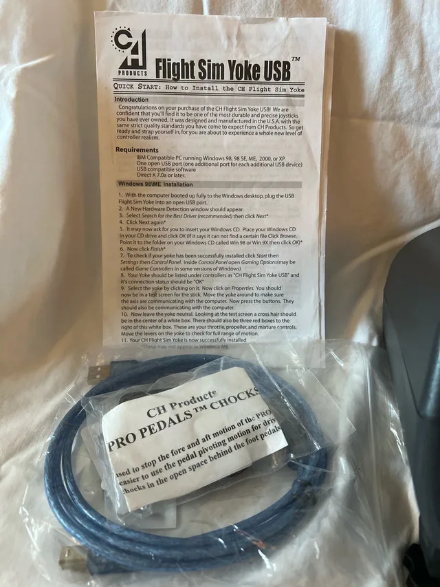 CH Products Flight Sim Yoke image indicator(4)