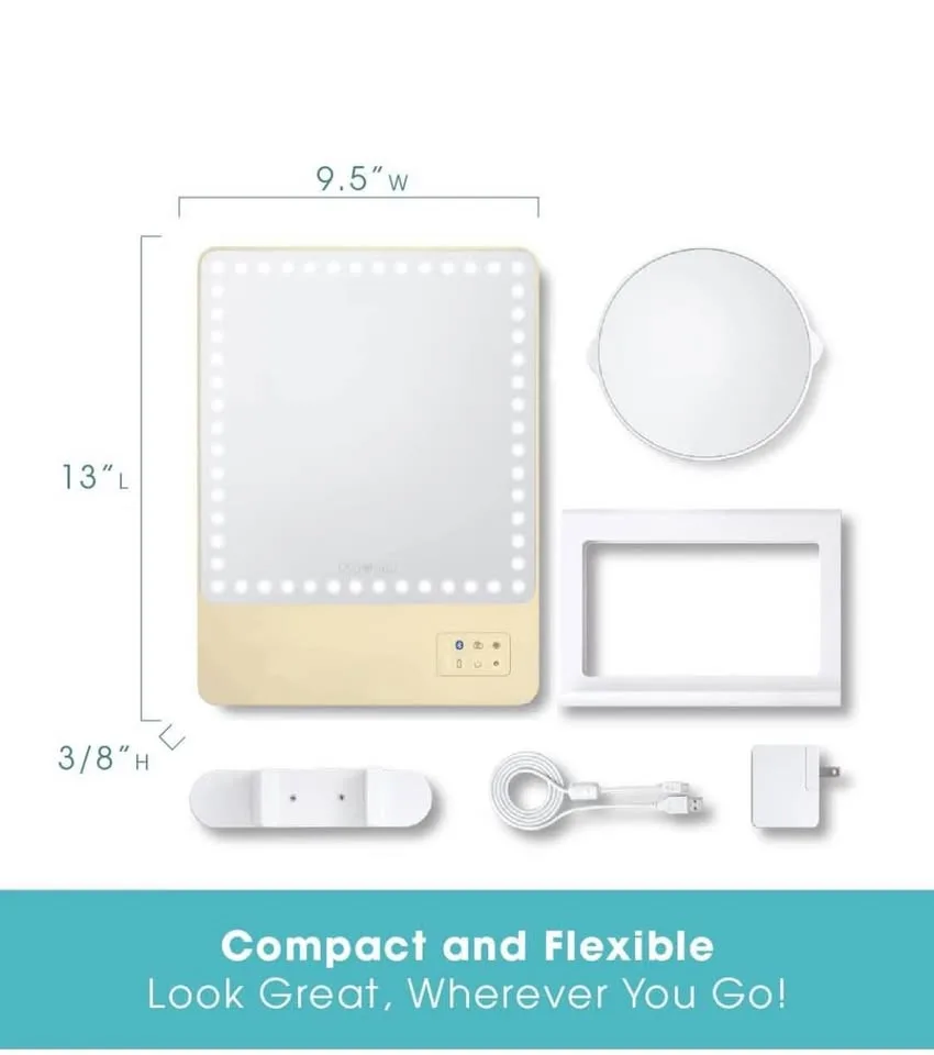 Glamcor Riki Skinny Smart Vanity Mirror image indicator(3)