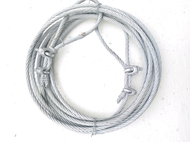 Aircraft cable 5/16 or Zip Line Call Text 705-440-9159
