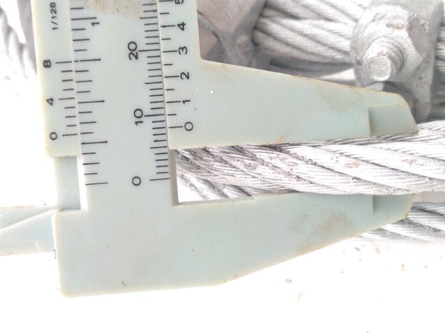 Aircraft cable 5/16 or Zip Line Call Text 705-440-9159 - photo 2