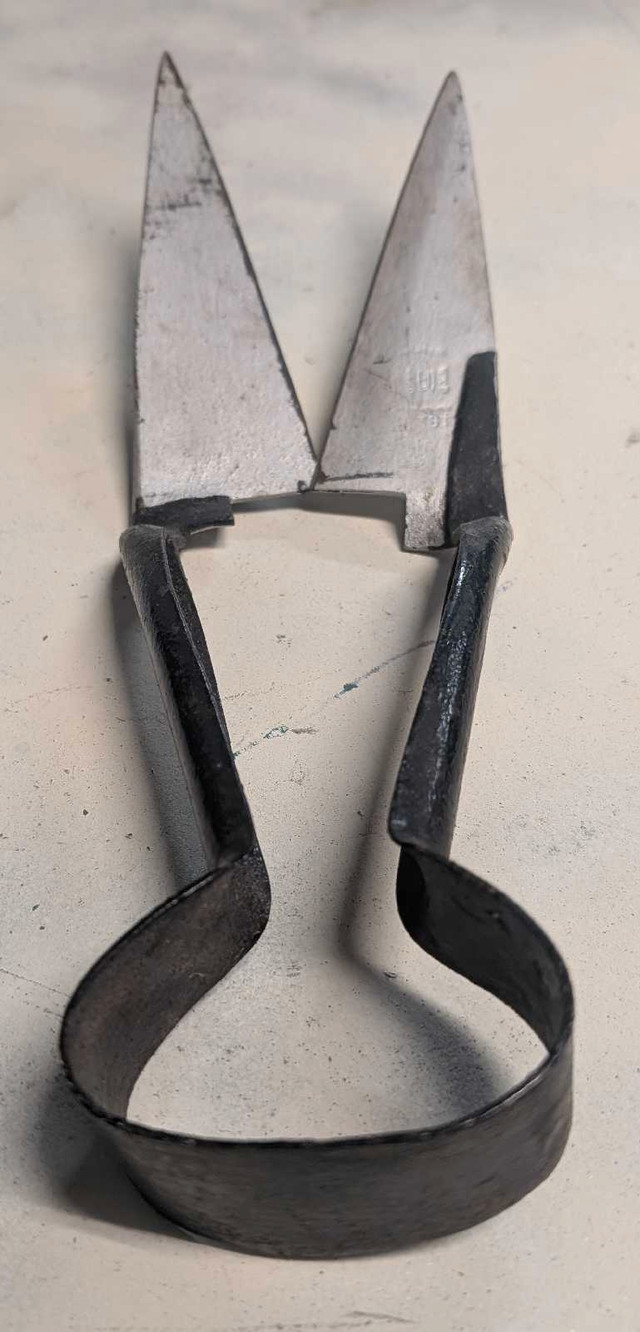 Antique sheep shears - photo 5