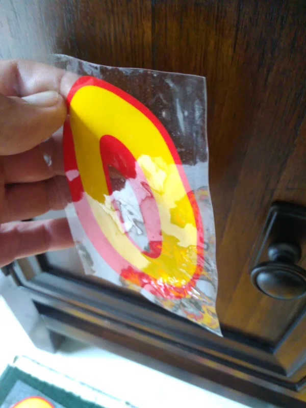 Vinyl reusable letters for glass windows image indicator(2)