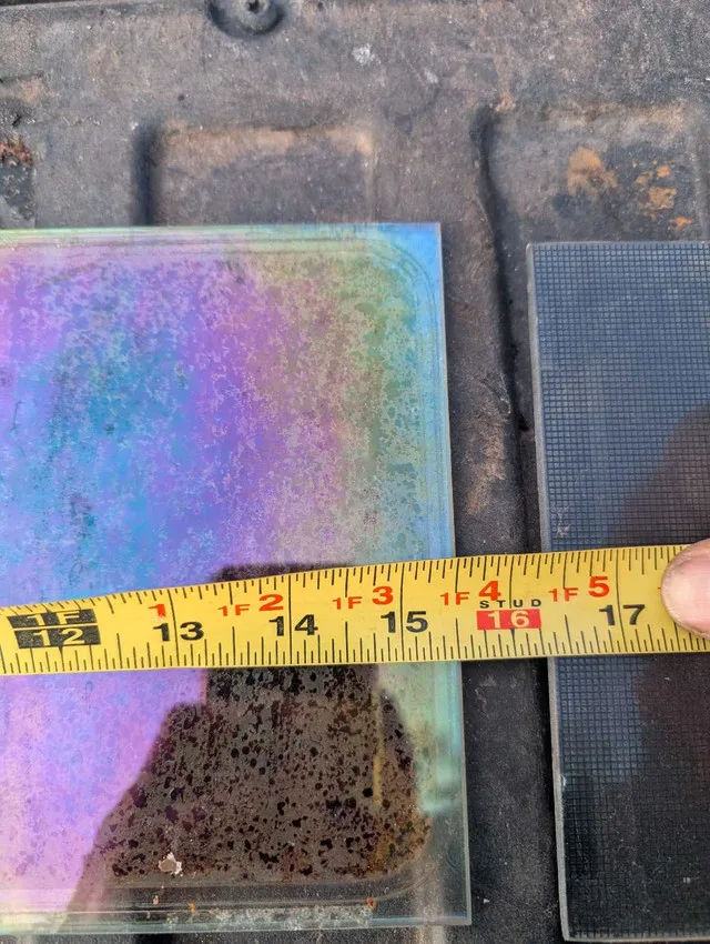 Heat resistant glass image indicator(2)