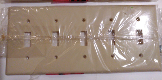 Multi gang switch covers All for One price - photo 5