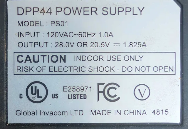 DP Plus Video Amp Power Adapter image indicator(4)