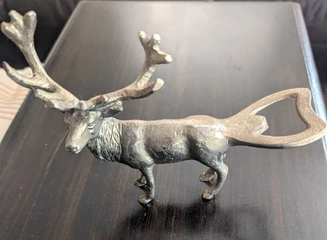 Deer Standing Bottle Opener 6.25 Inch thumbnail