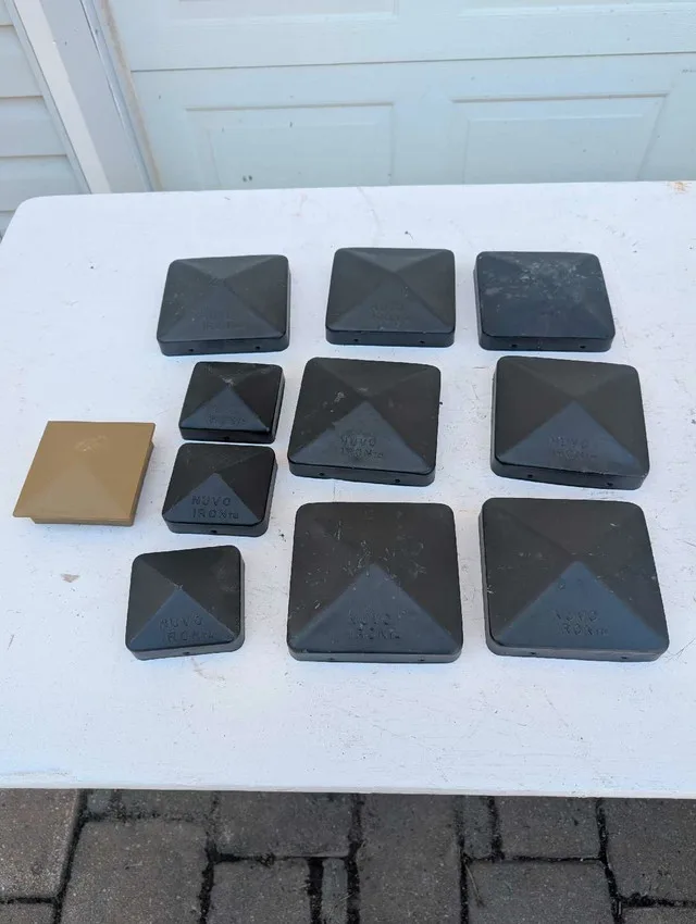 Fence Post Caps 4x4 and 6x6 all for one price thumbnail