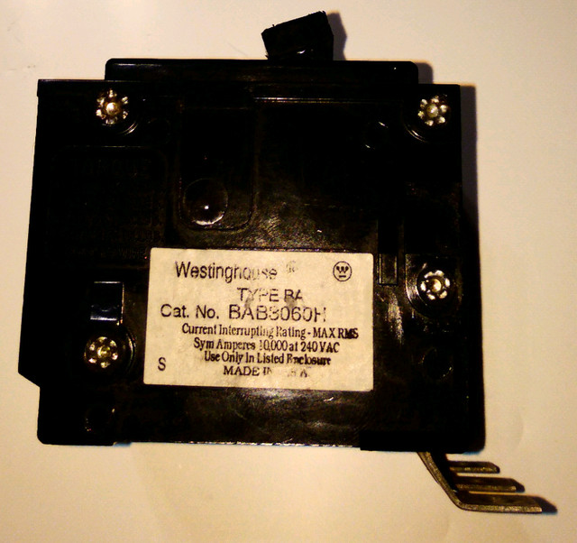 Westinghouse Bolt on Breakers call text make offer 705-440-9159 - photo 3