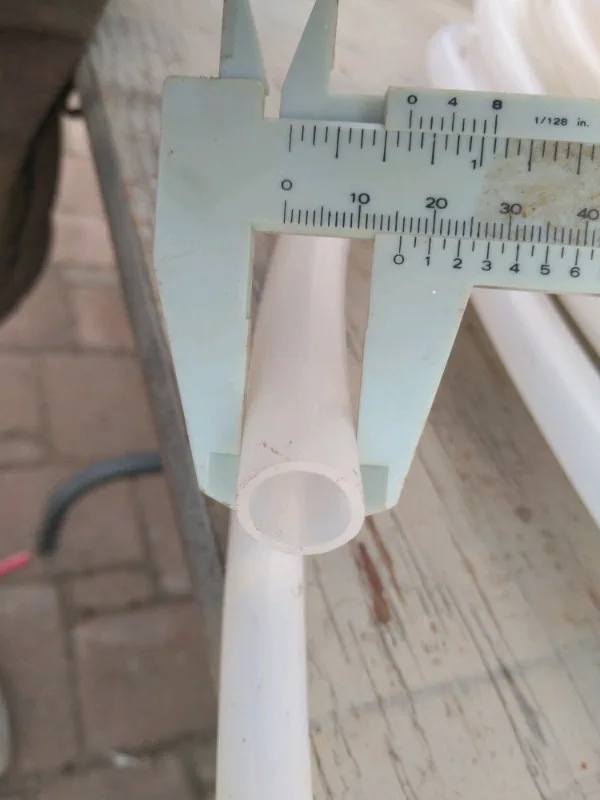 Half inch vinyl pipe 100 ft call text make an offer 705-440-9159 image indicator(3)