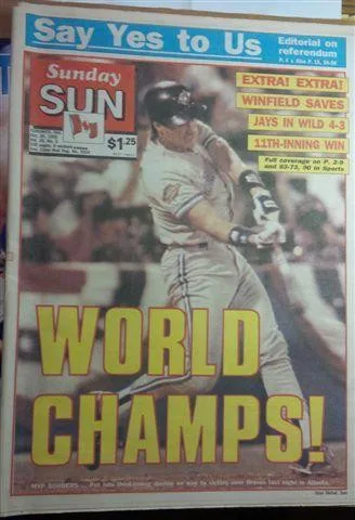 BLUE JAYS92 singed by Tom Henke make offer Call 705-440-9159 image indicator(5)