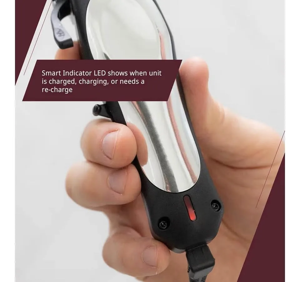 Elite Pro Cordless Lithium-Ion Clipper image indicator(6)