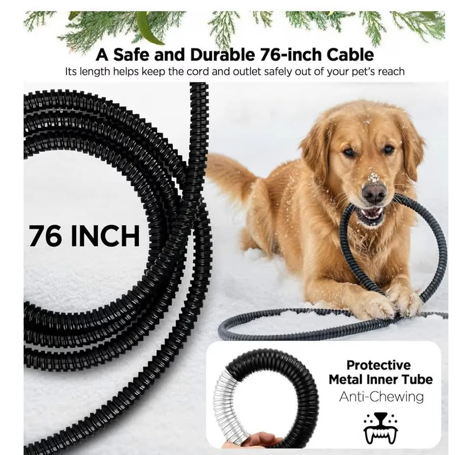 Pet heated food and water bowl image indicator(4)