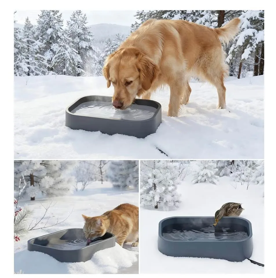 Pet heated food and water bowl image indicator(7)