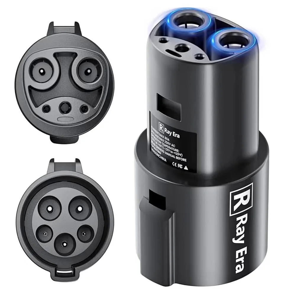 J1772 to Tesla Adapter, 240V 80A Fast Charging