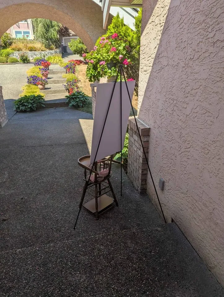 63" Easel Stand, Portable, Versatile, Adjustable image indicator(2)