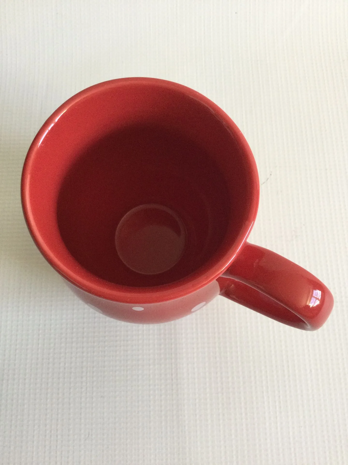 Temp-Tations Red and White Polka Dot Mug Dining Essential image indicator(3)