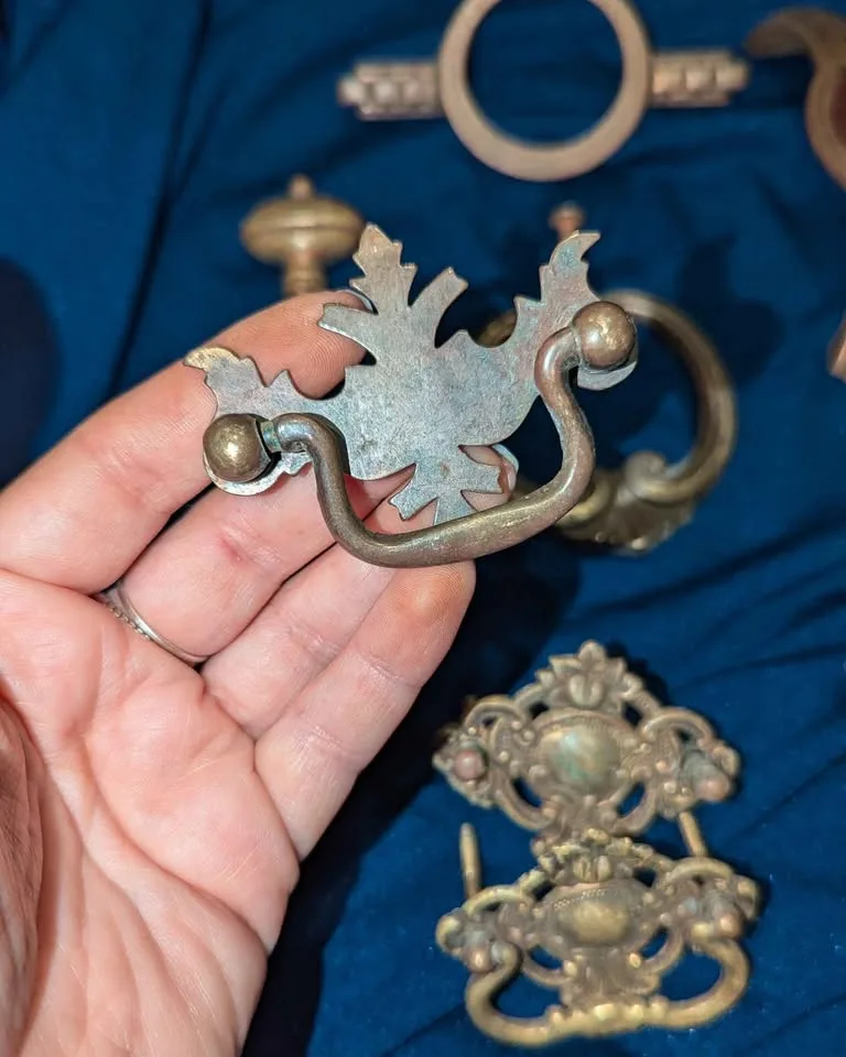 Antique Victorian Drawer Hardware/Handles image indicator(3)