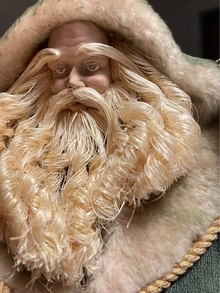 Holiday decorative rustic santa image indicator(2)