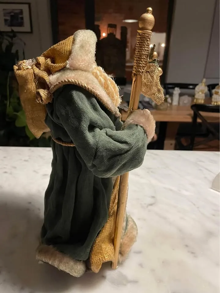 Holiday decorative rustic santa image indicator(3)