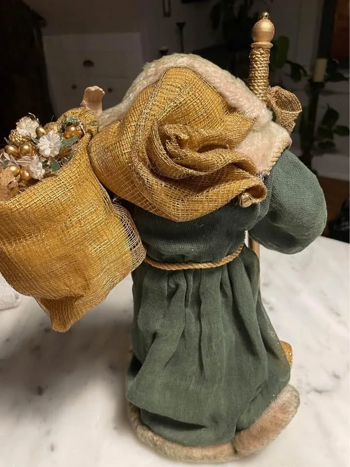 Holiday decorative rustic santa image indicator(4)