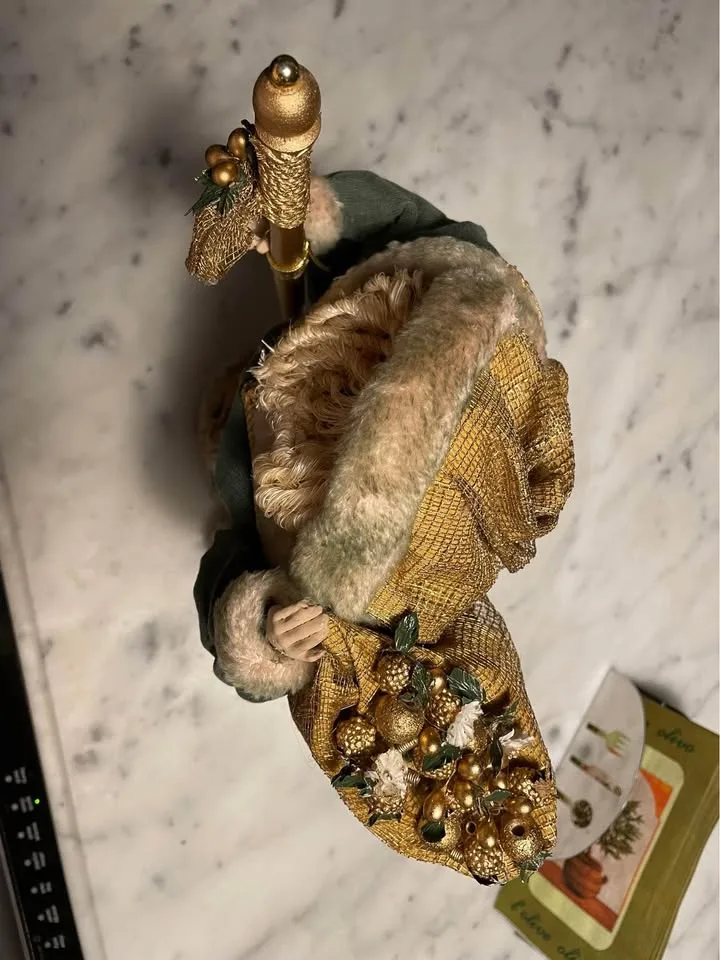 Holiday decorative rustic santa image indicator(7)