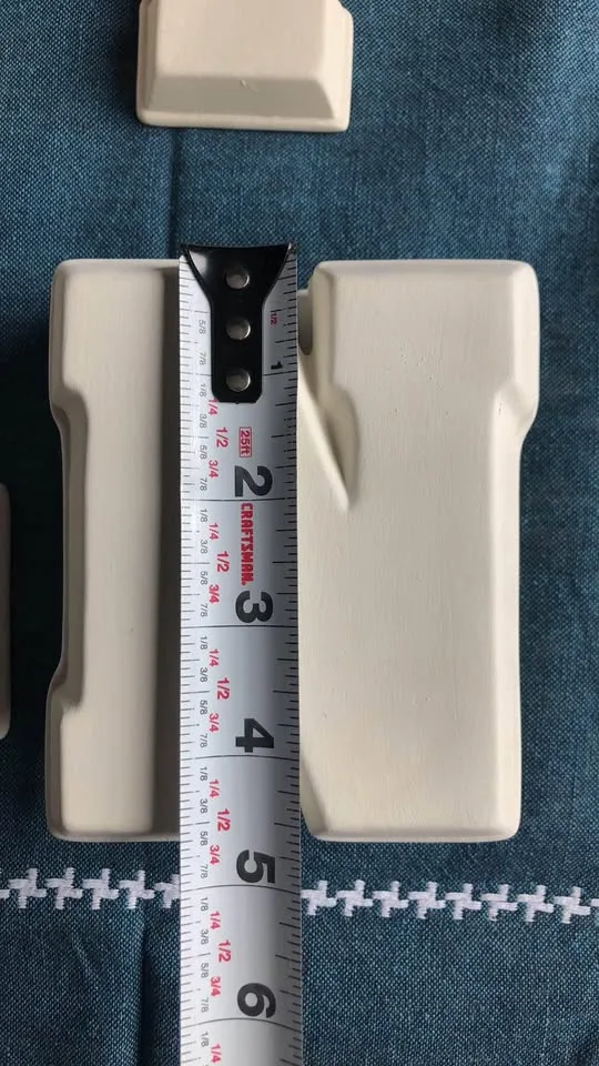 Paintable ceramic letters image indicator(4)