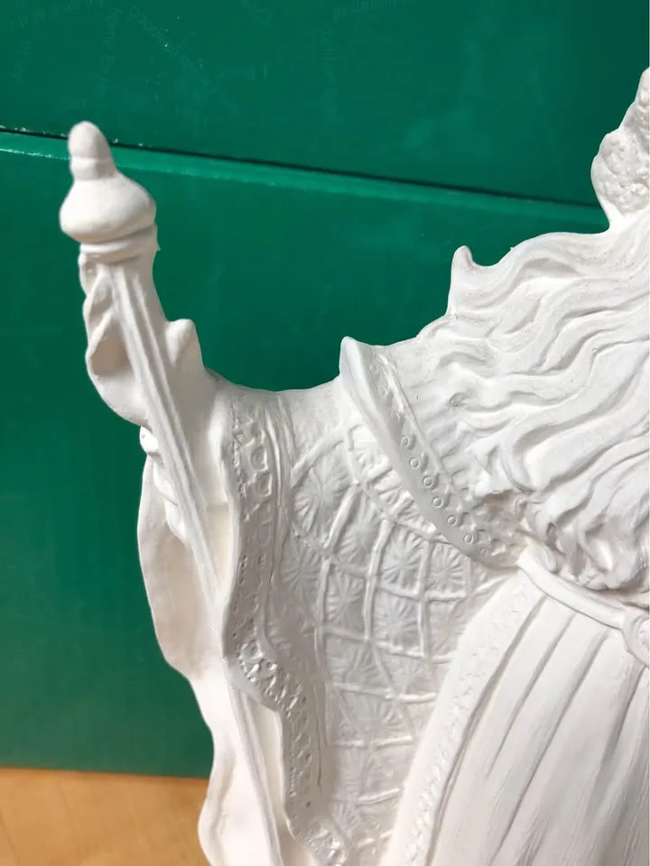 Paintable bisque Santa image indicator(4)