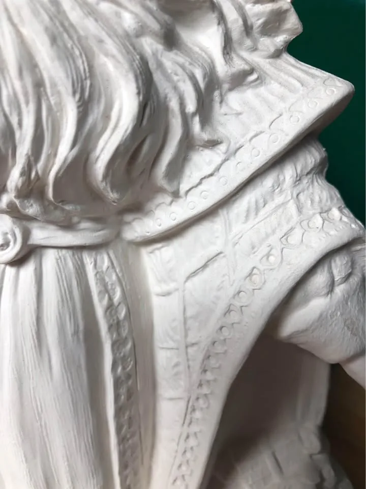 Paintable bisque Santa image indicator(5)