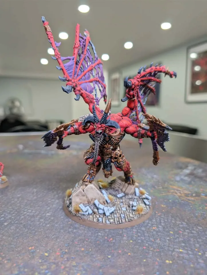 Selling Painted Khorne Bloodbound Blades of Khorne AOS Army image indicator(2)