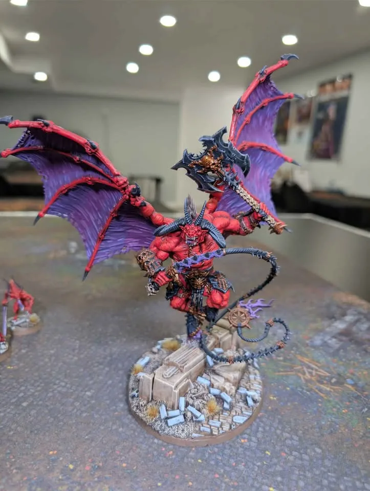 Selling Painted Khorne Bloodbound Blades of Khorne AOS Army image indicator(4)