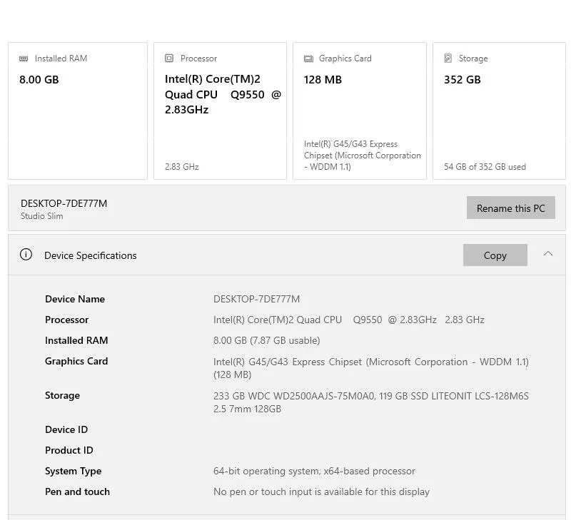 Dell Studio Slim image indicator(4)