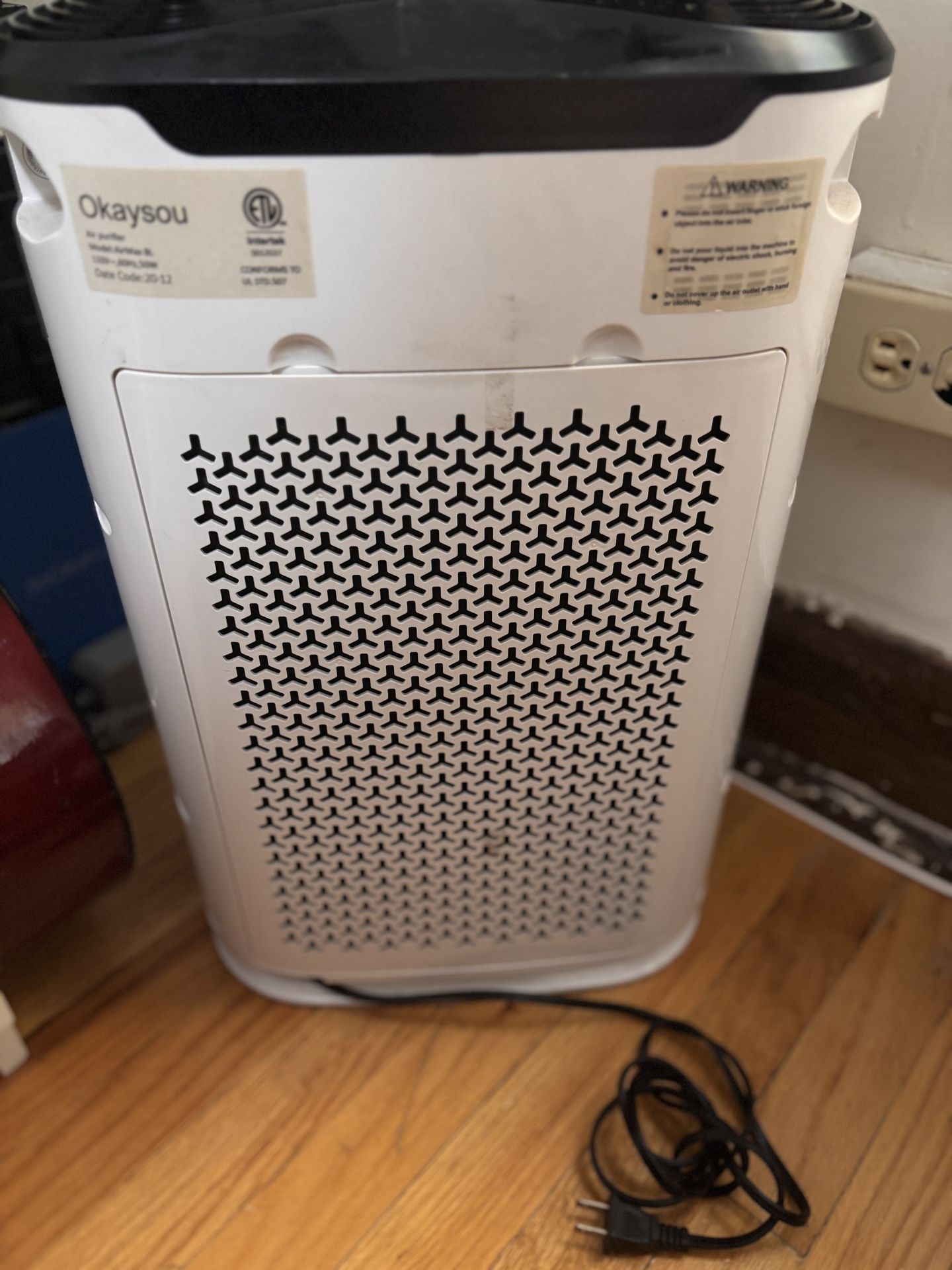 OKAYSOU Air Purifier Ultra Duo 3-Filters - White - photo 3
