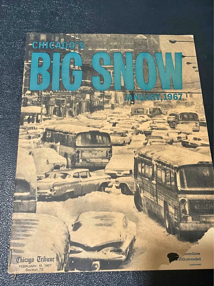 Chicago’s BIG SNOW - Tribune Insert 2/19/67