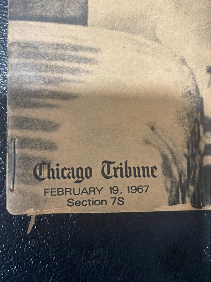 Chicago’s BIG SNOW - Tribune Insert 2/19/67 - photo 2
