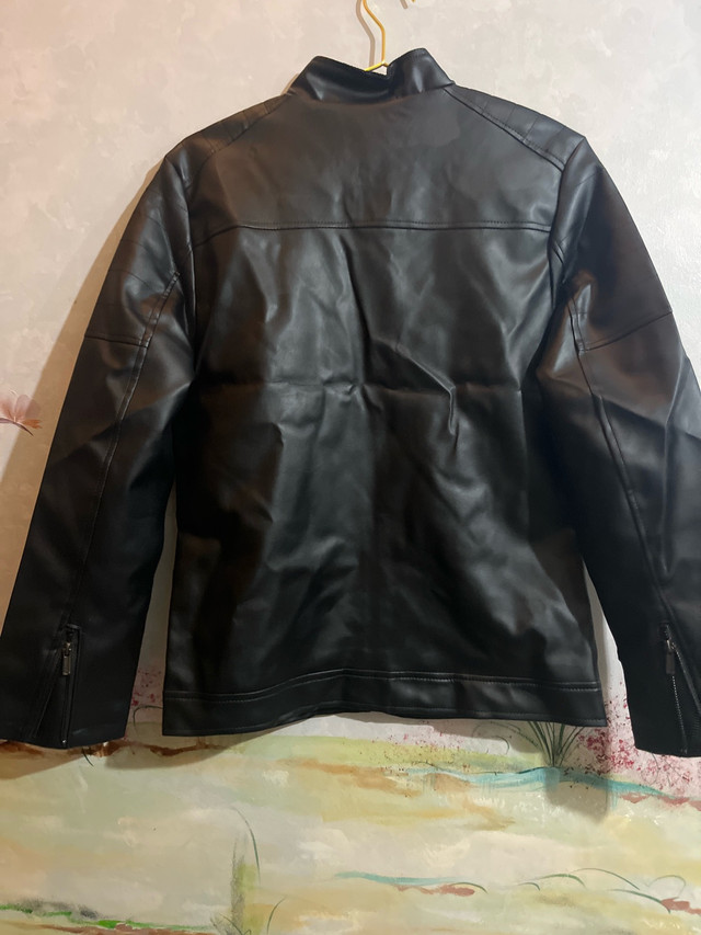 Faux Leather Jacket-Size L - photo 3