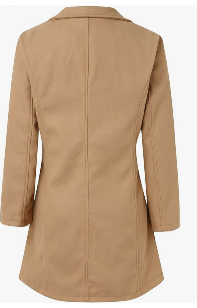 Classic Long Coat for Women! Size L - photo 3
