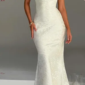 Babyboo WHITNEY MAXI DRESS - IVORY-Size M | Karrot Babyboo WHITNEY MAXI DRESS - IVORY-Size M | Karrot