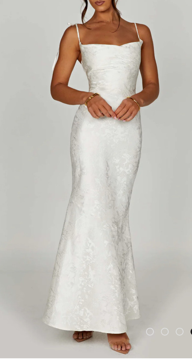 Babyboo WHITNEY MAXI DRESS - IVORY-Size M - photo 3
