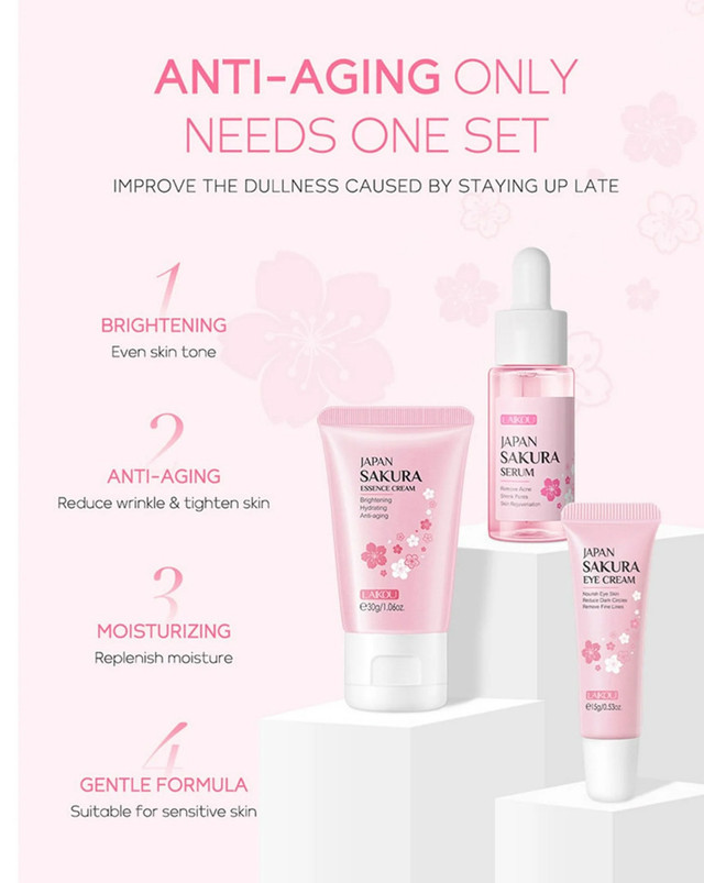 Lakou Japan Sakura Skin Care Set - photo 4