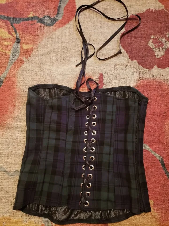 New World Tartan Corset image indicator(6)